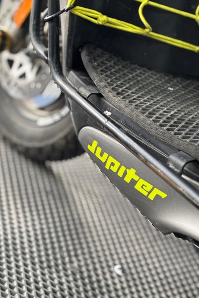 Banxtre Tvs jupiter 125 lower beards jupiter lettering sticker (15cmx3cm) (2 ...