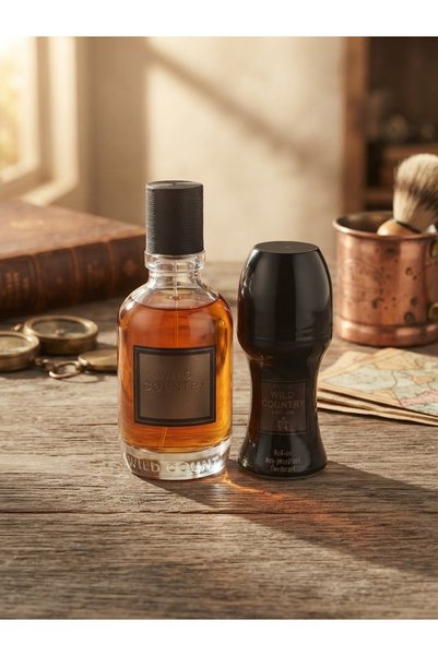 AVON Wıld Country erkek 75 ml edp parfüm ve roll on 50 ml ikili set
