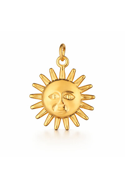 YVA Jewelry Charm din inox placat PVD waterproof „Aether” – Simbolul începutu...