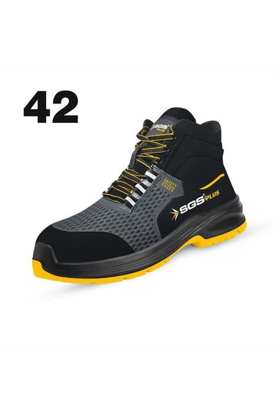 İBTAŞ SGS3142 - No:42 - S1 Çelik Burunlu Kışlık Spor Çalışma Botu - Ergonomik...