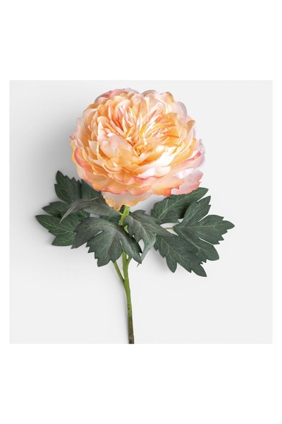 OEM Floare Artificială Bujor Portocaliu 75 cm – Decor Realist pentru Casă și ...