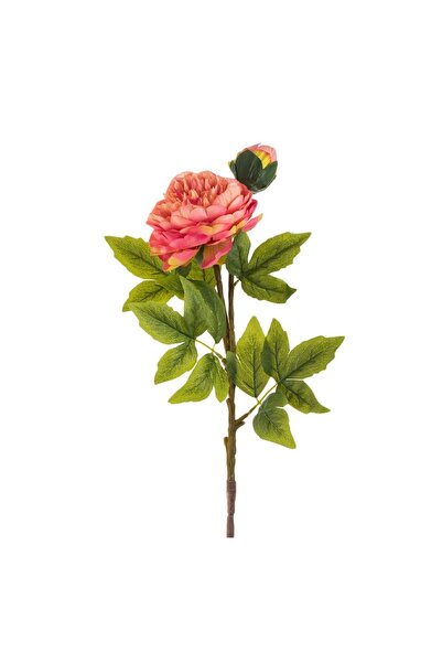 OEM Floare Artificială cu Tulpina Lunga Trandafir Roz Fucsia 82 cm – Decor Re...