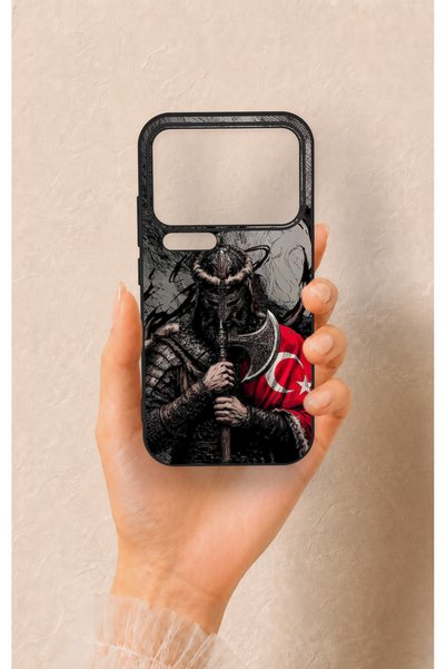 Vip Case حافظة سيليكون متوافقة مع هاتف Xiaomi Mi 17 Pro 5G بنمط المحارب التركي