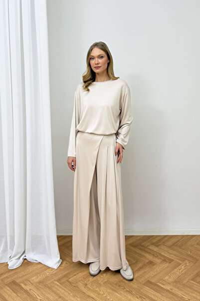 Melike Tatar Modest Two Piece Set - Gray - Not specified