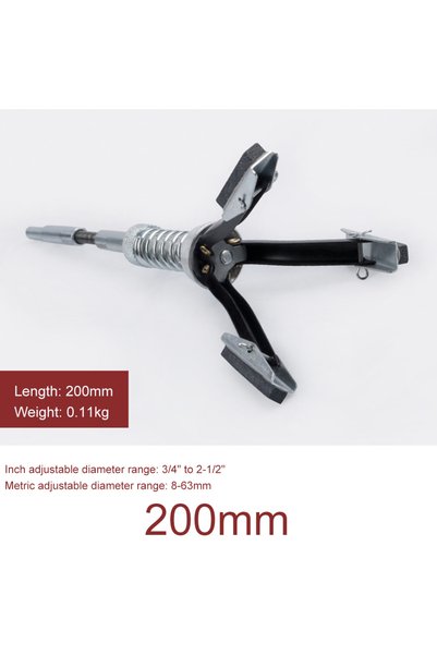 MOJOYCE 200mm 51-177mm Car Cylinder Sander Stainless Steel Three-jaw Brake Cy...