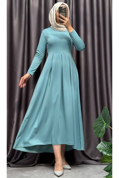 For Style Oval Kesim Elbise