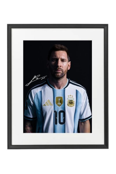Boomah Accessories Lionel Messi Argentina FIFA World Cup 2026 Printed Autogra...