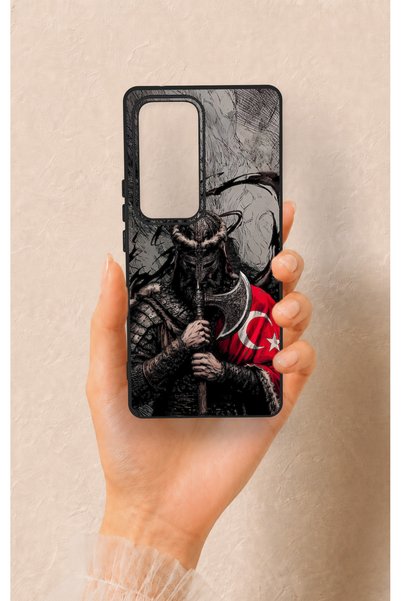 Vip Case Vivo V30 Compatible Turkish Warrior Patterned Silicone Case