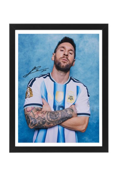 Boomah Accessories Lionel Messi Argentina FIFA World Cup 2026 Printed Autogra...