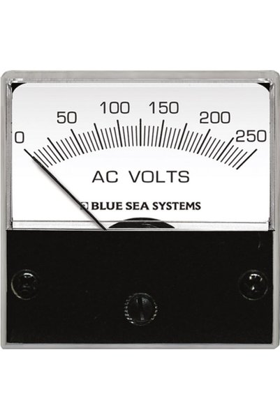 Blue Sea Systems Mikro AC Analog Voltmetre 0-250V AC