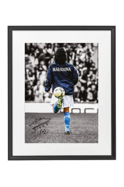 Boomah Accessories Diego Maradona Argentina Legend Framed Poster with Printed...