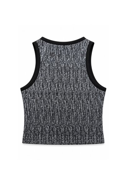 Albie Women's Athlete Knitted Lycra Stylish Sports Tank Top