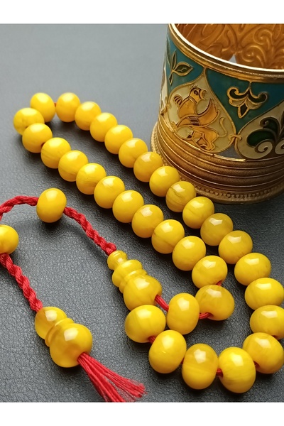 METEBAZAAR Prayer Beads - Yellow - Without Stone