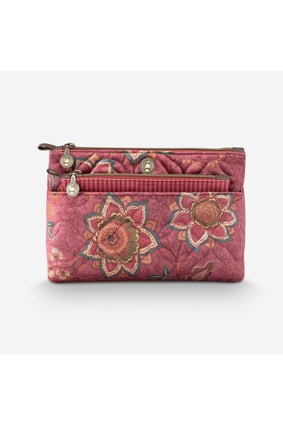 Pip Studio Mumbai Morning Pink Polyester Makeup Bag 26X7,5X18 cm