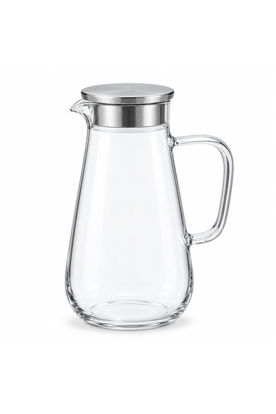 Diamonds Glass Jug with Lid – 1.7 Litres