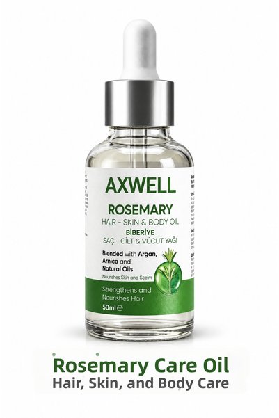 AXWELL Rosemary Hair Oil Complex |   Biotin, Castor Oil, Vitamin E 50 ml