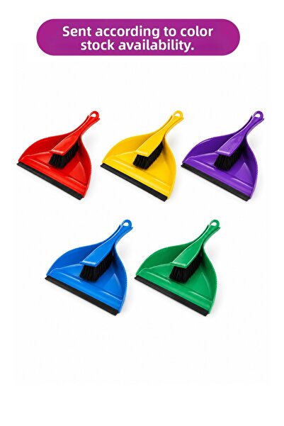 Parex Brush with Dustpan, Microfiber Cloth, Sponge, and Trash Bag Bundle