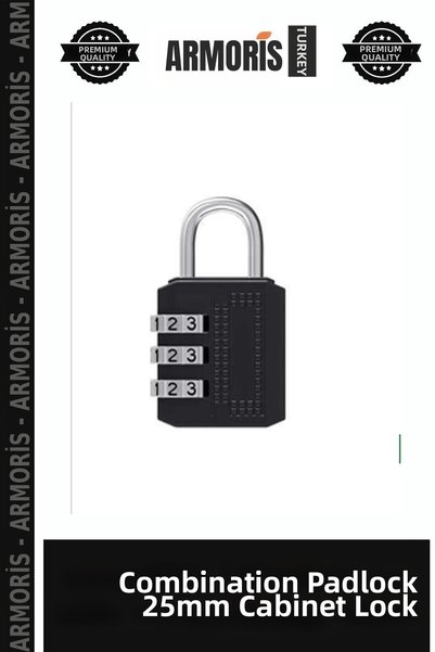 Armoris Asmakilit Combination Padlock 25mm Cabinet Lock