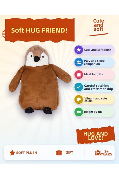 ATABY Plush Penguin Brown 50 cm 4950
