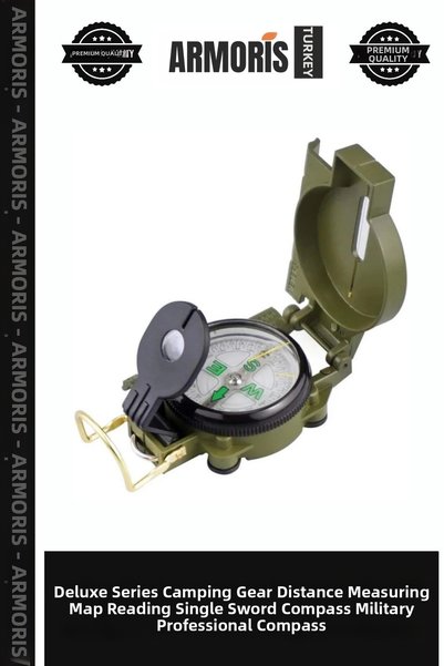 Armoris Delux Series Camping Equipment Distance Meter Map Reading Single Swor...