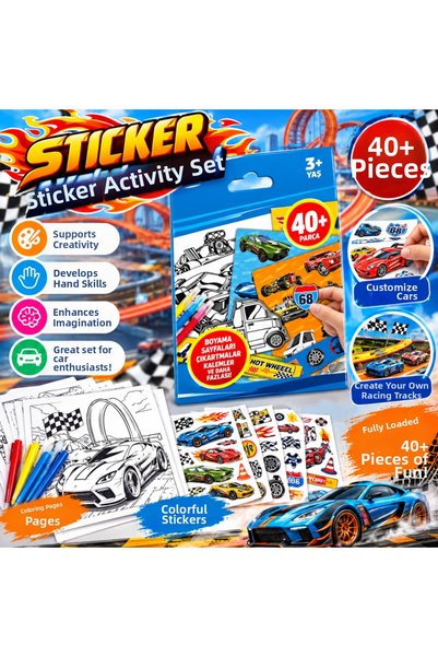 kumkumticaret Sticker Activity Set