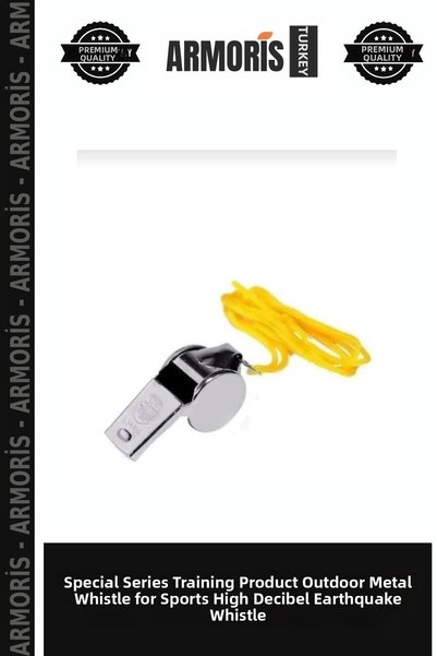 Armoris Special Series Training Product Outdoor Nikula-Whistle Metal Athlete Whistle High Decibel Earthquake Whistle