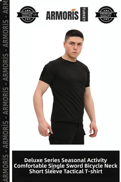 Armoris Delux Series Seasonal Activity Comfortable Single Sword Crew Neck Sho...