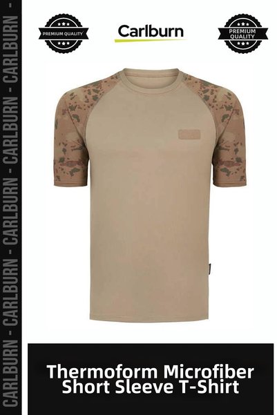 Carlburn Thermoform Microfiber Short Sleeve Undershirt Moving Living Breathab...