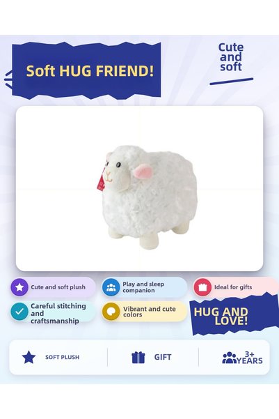 ATABY Lamb 25 cm White 4526