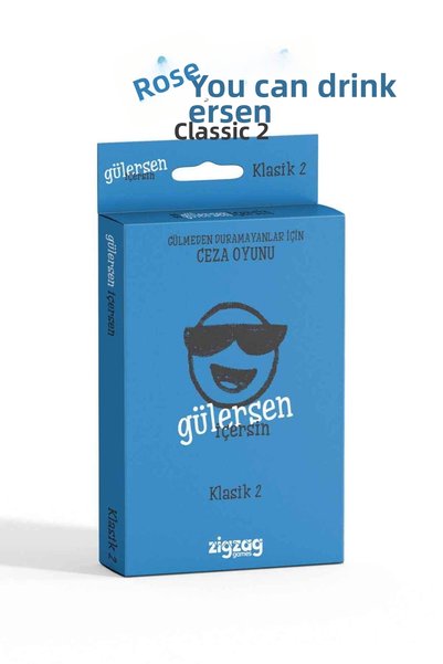EFBUTİK If You Smile, You'Re in - Card Game - Classic 2