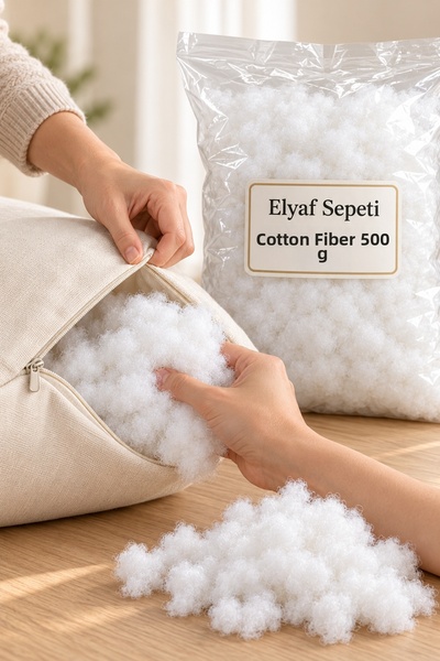 Generic Brand Bead Fiber 500 Gr – Pillow, Throw Pillow, and Toy Filling