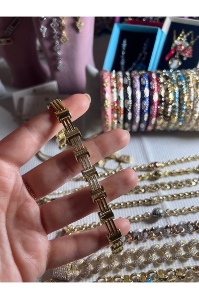Haziran Accessories, Keleçpe Appearance, Stoned Steel & Xuping Bracelet