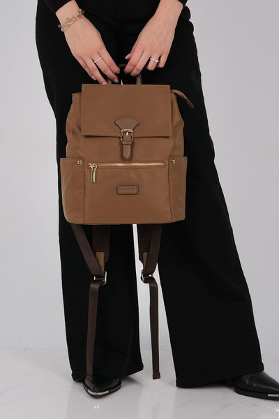Silver Polo Sp1210-M206 Women Backpack Brown
