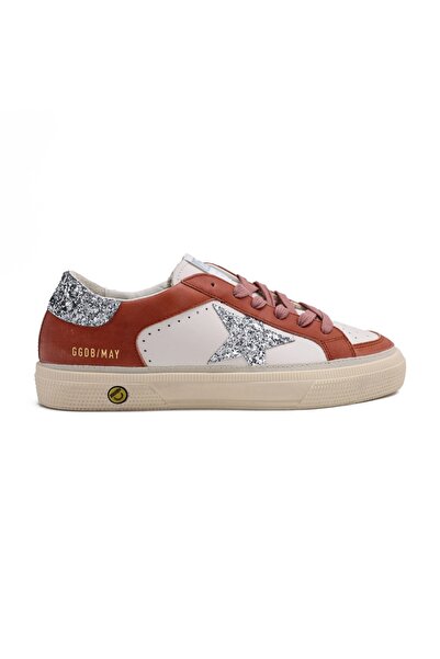 Golden Goose Kids May White Gtf00495 F008646 82710 Children's Sneaker White T...