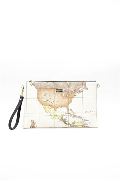 Silver Polo Beige - A.Taba SP1034 Damen-Portfolio & Clutch