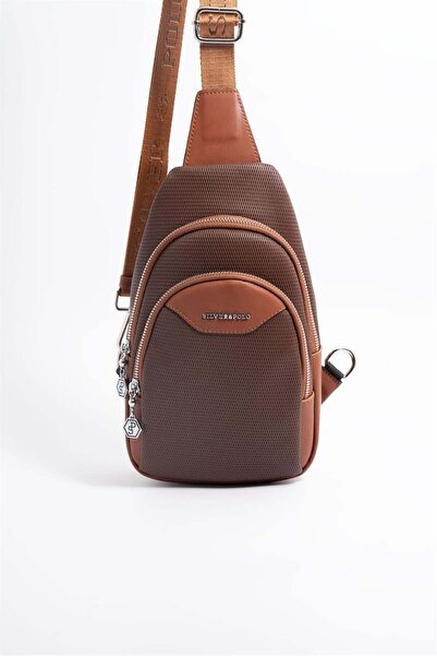 Silver Polo Silver & Polo Brown - Geantă de talie pentru femei Sp959