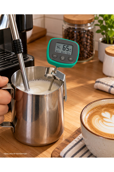 Electronic Temperature Instruments (ETI) Dijital Barista Termometresi 175mm - Yeşil