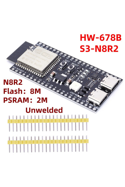 Choice S3 N8R2 ESP32 S3 Development Board S3-DevKitC-1 Bluetooth 2.4G Wifi Mo...