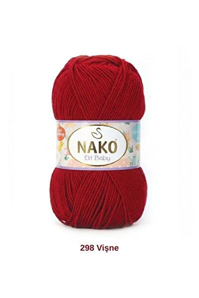 hobi dünyası evim 1 брой Прежда за ръчно плетене Nako Elit Baby, 100 грама, 2...