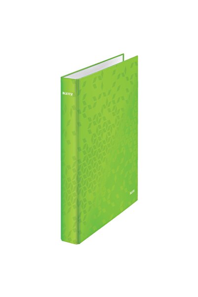 Leitz Mechanical Notebook A4 2 Rings 25mm/40mm Green WOW