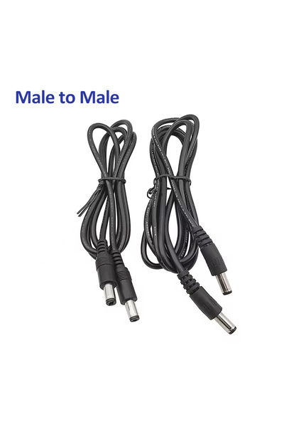 Choice3 3M male to male Male to Male DC Power Plug Cable Extension Wire 5.5x2...