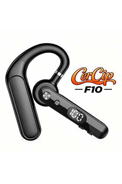 CerCip F10 Bluetooth слушалки, 48-часов живот на батерията, Шумопотискане, Му...