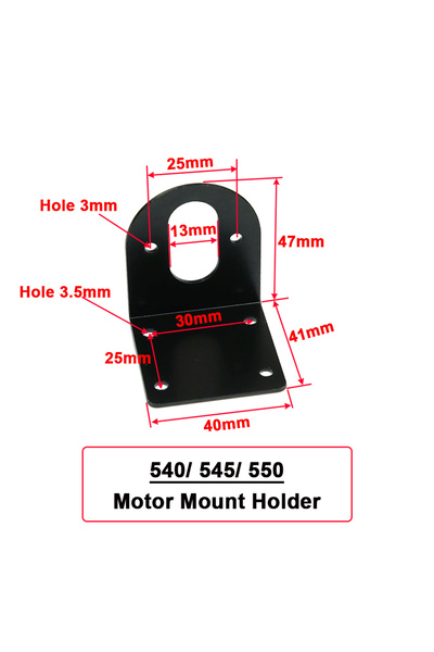 Choice For 550 545 Motor Motor Bracket Mount Metal Holder Supporter Fixed Fra...