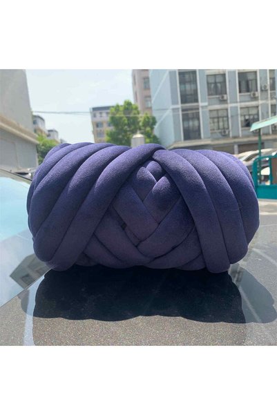 choice2 Navy 1KG 1KG 1000G Super Velvet Chunky Yarn Thick Bulky Giant Thread ...