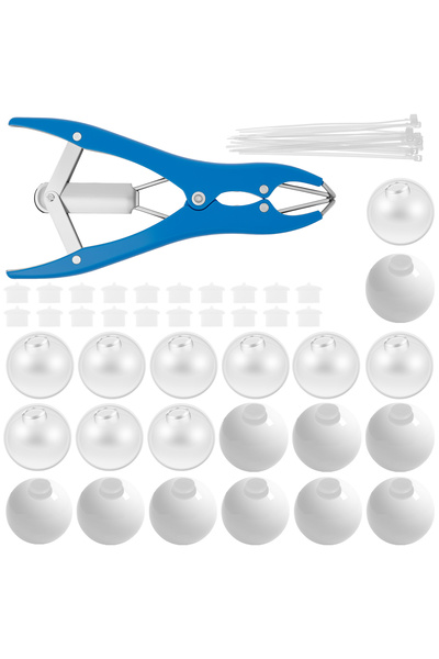 Choice1 as shown 1 Set-C(20 ball) 10/15/20Pcs DIY Stress Ball Kit Blank Press...
