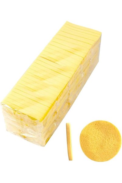 LA PERLA TECH 240-Piece Compressed Facial Sponges For Face Cleansing Eco Frie...