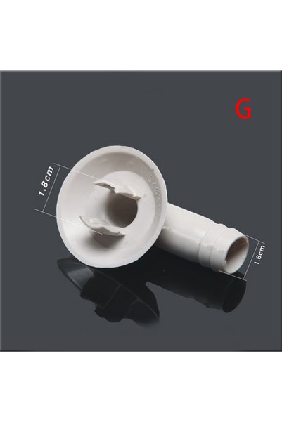 Choice8 style 5 Air Conditioner Ac External Unit Drain Hose Connector Elbow F...