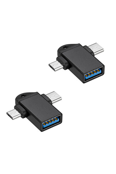 Choice1 2pcs 1/2/3pcs USB C/Micro USB to USB OTG Adapter, USB C to A Male to ...