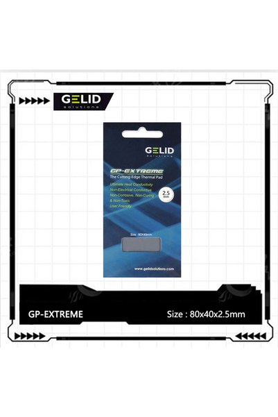 Choice3 وسادة حرارية GELID GP-EXTREME مقاس 80x40x2.5 مم لوحدة المعالجة المركز...