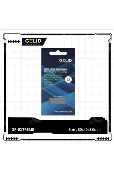 Choice وسادة حرارية GELID GP-EXTREME مقاس 80x40x3.0 مم لوحدة المعالجة المركزي...